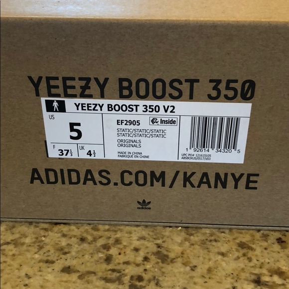 yeezy static size 5
